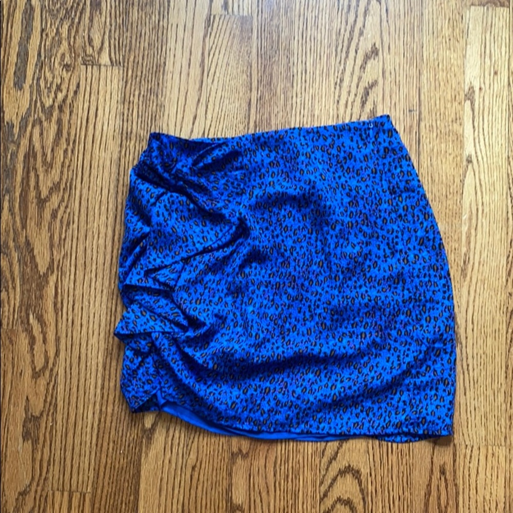 Ruffled urban outfitters skirt